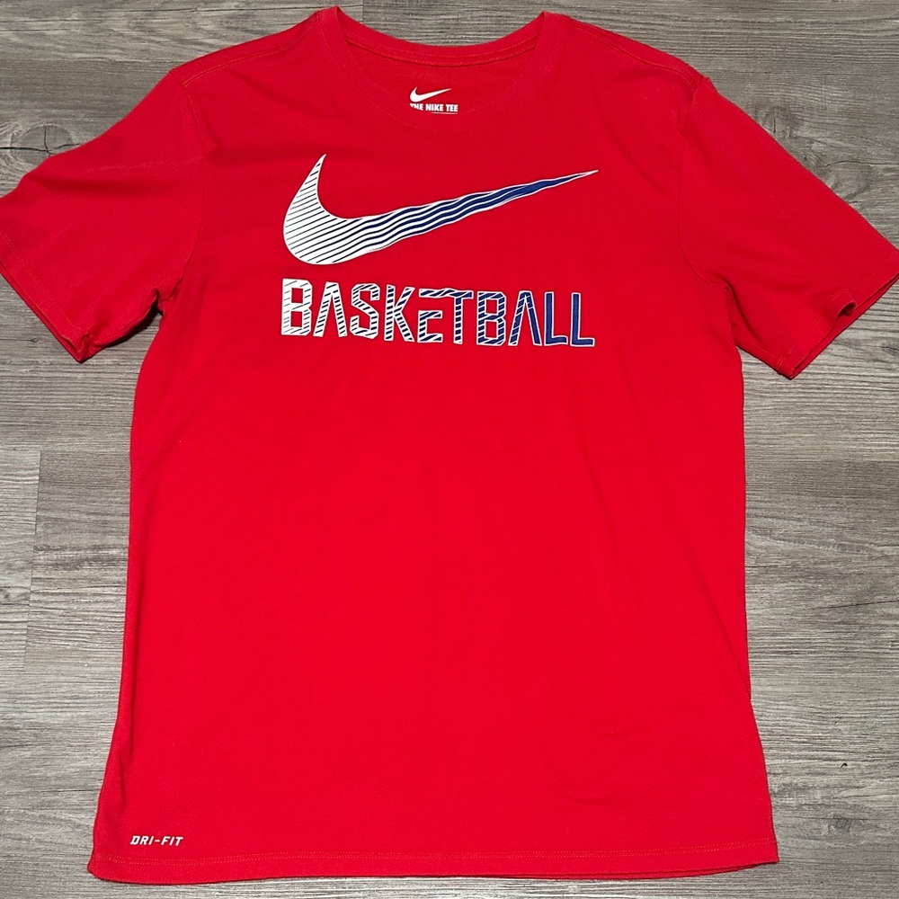 Nike Red Dri-FIT Basketball Tee